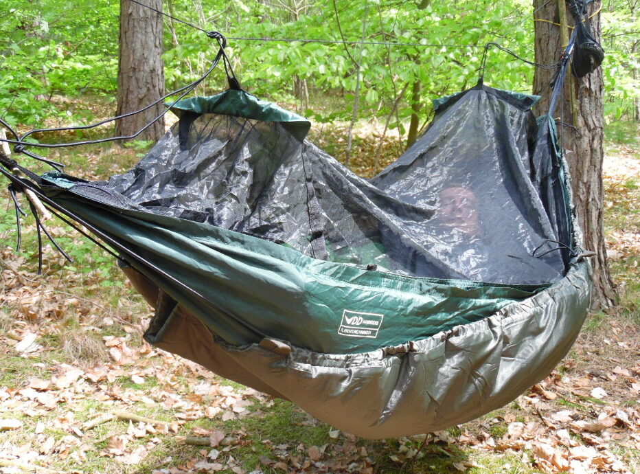 With an underquilt you will stay warm in the hammock